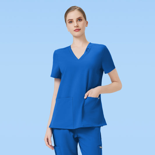 Scrub Set for Women-12 Pockets