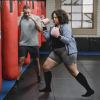 3 Pairs Plus Size Compression Socks – Solid