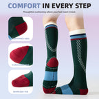 2 Pairs Graduated Compression Socks