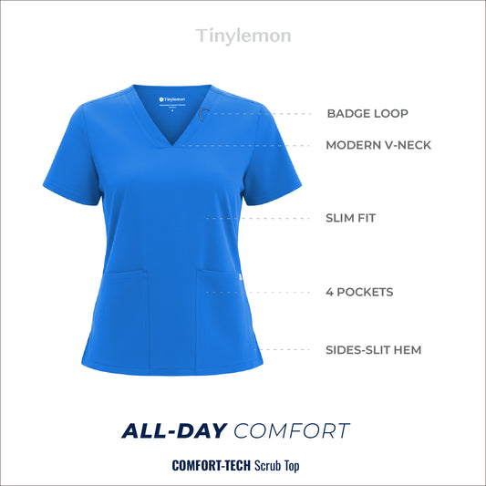 Scrub Set for Women-12 Pockets