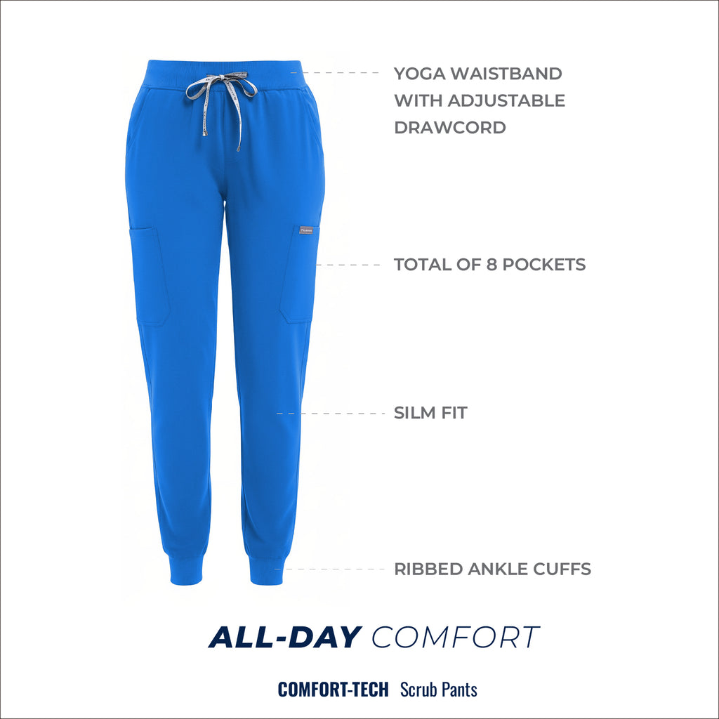 Scrub Set for Women-12 Pockets