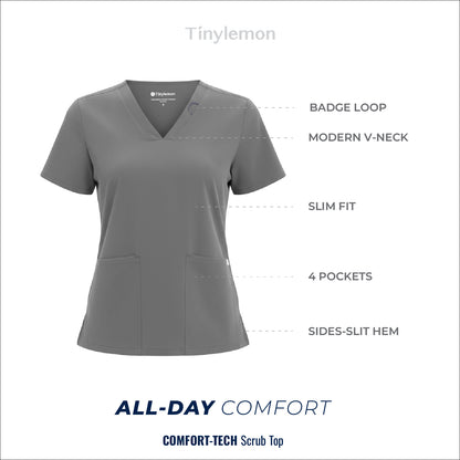 Scrub Set for Women-12 Pockets