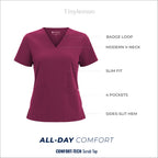 Scrub Set for Women-12 Pockets