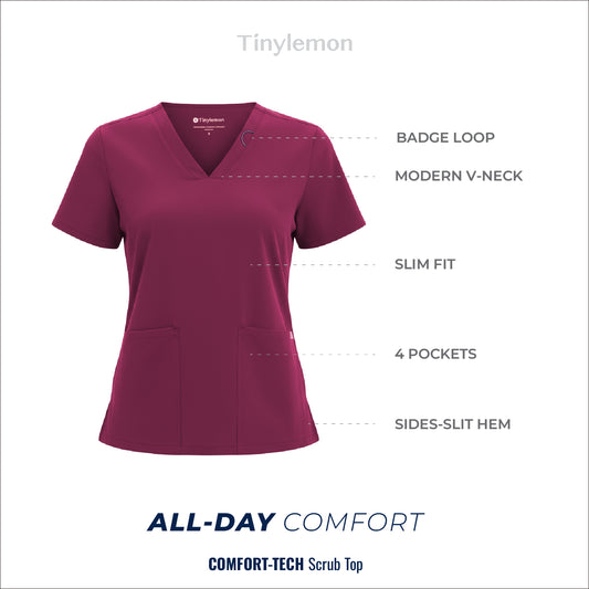 Scrub Set for Women-12 Pockets