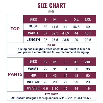 Scrub Set for Women-12 Pockets