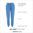 Scrub Set for Women-12 Pockets