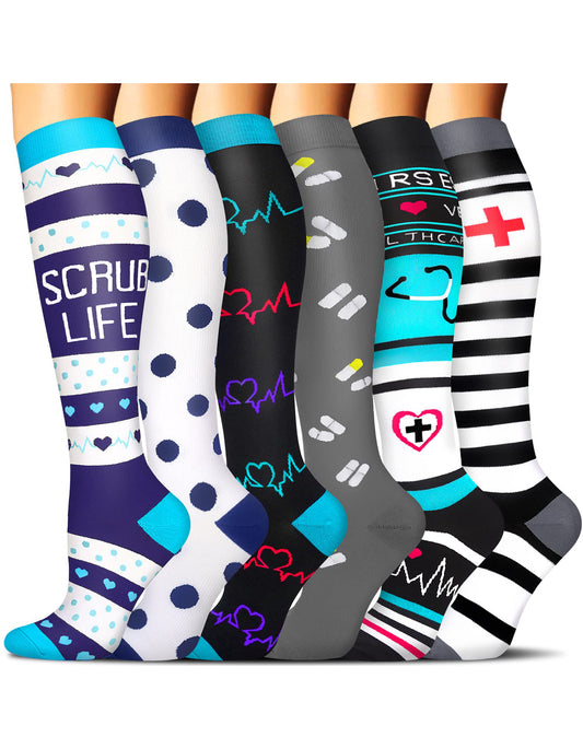 Tinylemon 6 pairs compression socks