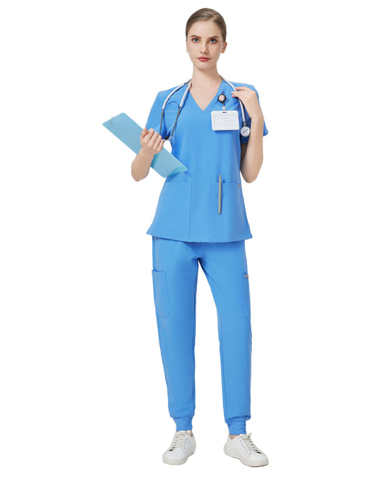 Scrub suit for Women 8 pockets