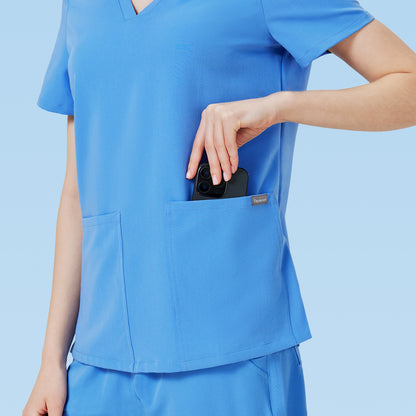 Tinylemon Scrub suit for Women 8 pockets