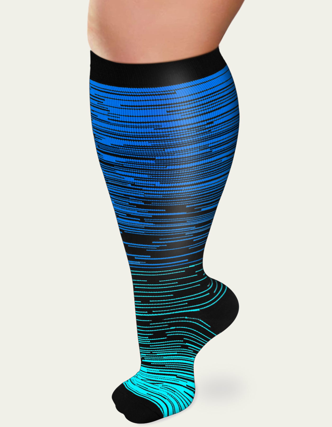 Tinylemon 3 pairs Plus size compression socks