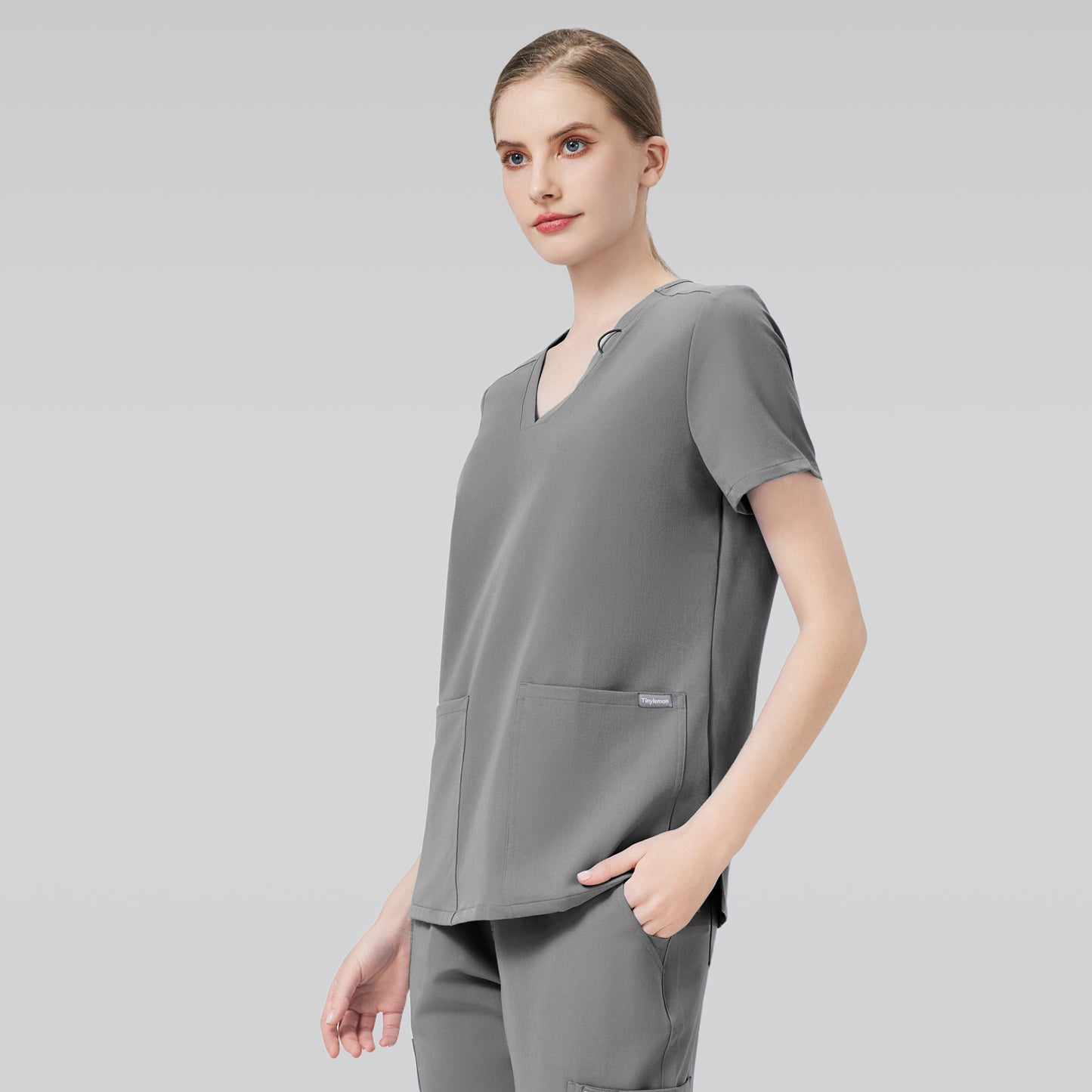 Tinylemon Scrub suit for Women 8 pockets