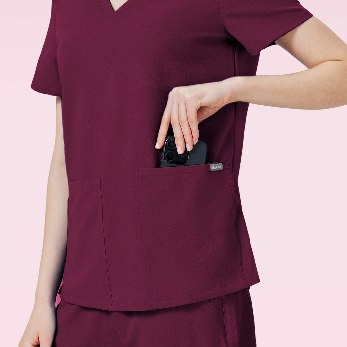 Tinylemon Scrub suit for Women 8 pockets