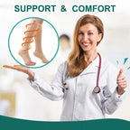 2 Pairs Zipper Compression Socks