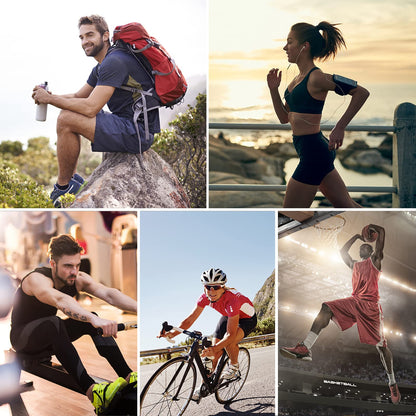 Knee Brace with Detachable Patella Gel Pads