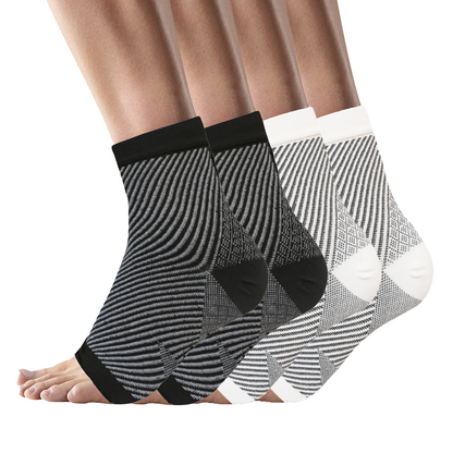 2 Pairs Ankle Brace Compression Sleeve