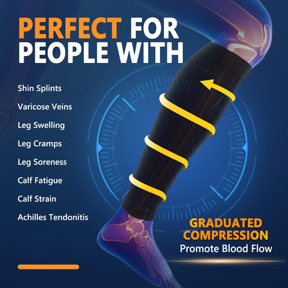 3 Pairs Calf Compression Sleeves