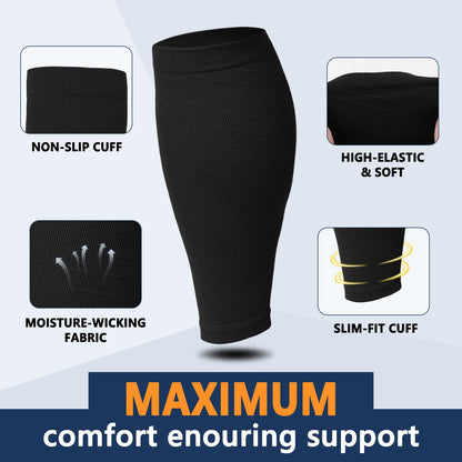 3 Pairs Calf Compression Sleeves