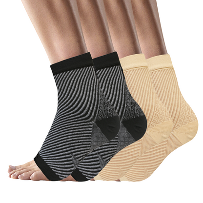 2 Pairs Ankle Brace Compression Sleeve
