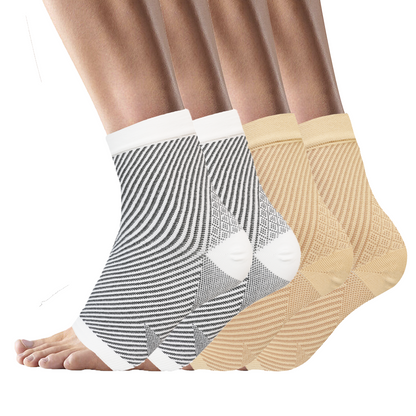 2 Pairs Ankle Brace Compression Sleeve