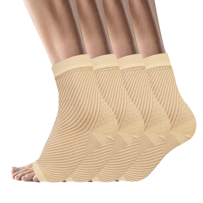 2 Pairs Ankle Brace Compression Sleeve