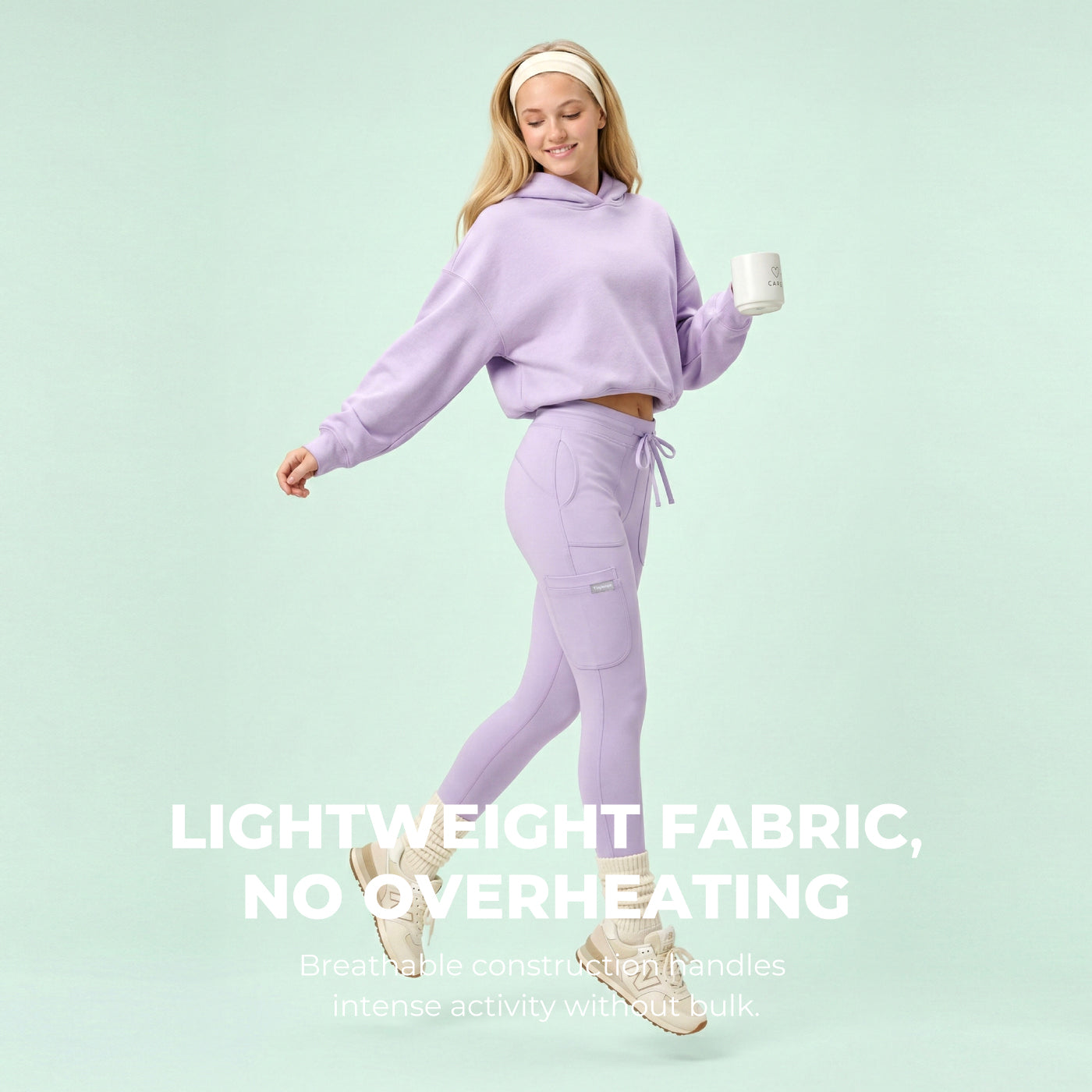 High Rise Yoga Scrub leggings