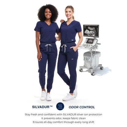 Scrub Pants for Women - Navy Blue