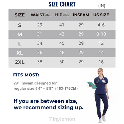 Scrub Pants for Women - Navy Blue