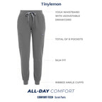 Scrub Pants for Women - Grey