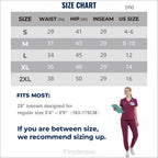 Scrub Pants for Women - Wine Red