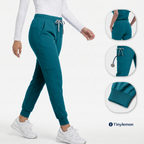 Scrub Pants for Women - Caribbean Blue