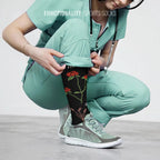 6 Pairs Compression Socks – Nurse Theme