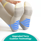2 Pairs Wide Calf Compression Socks